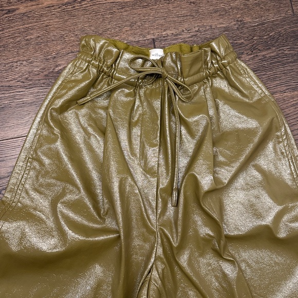 Wilfred Green Trousers High-Waisted Relaxed Fit - Picture 3 of 6